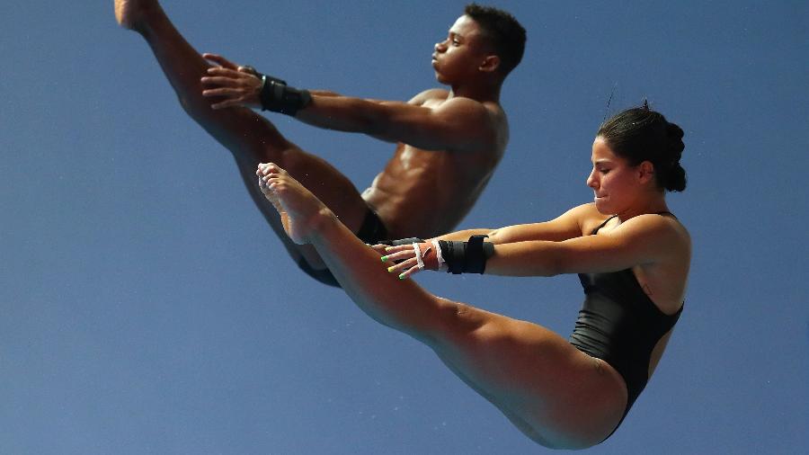 Ingrid Oliveira sentiu lesão durante participação no Mundial de Esportes Aquáticos - Maddie Meyer/Getty Images