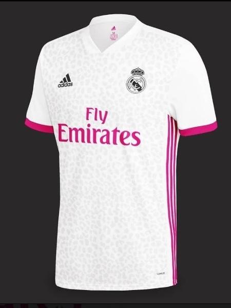 Site vaza suposta camisa do Real Madrid  - Reprodução