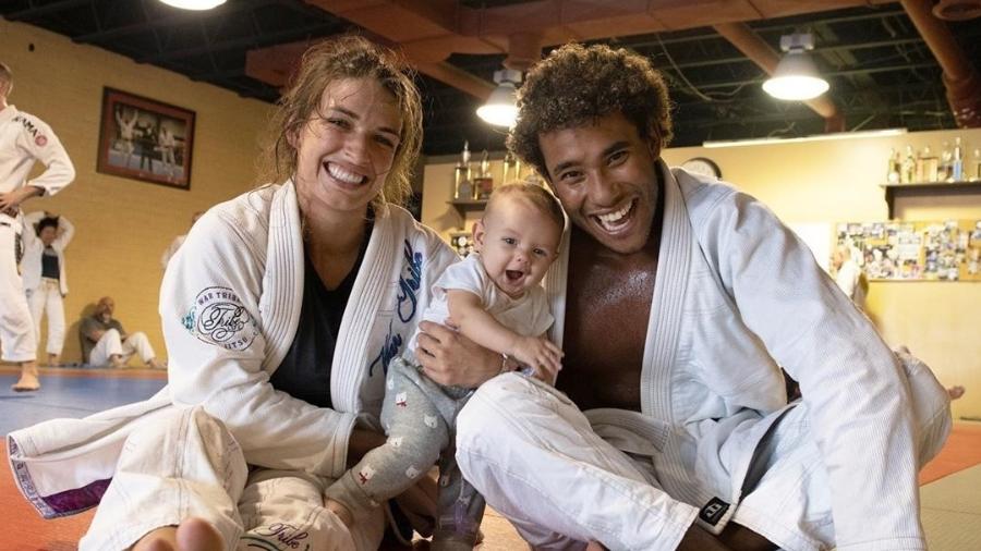 A lutadora Mackenzie Dern deu à luz Moa em 2019 - Reprodução/Instagram