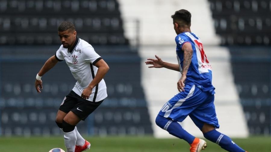 Daniel Marcos voltou a jogar após quase oito meses de molho no departamento médico do Corinthians  - Marco Galvão/ Ag. Corinthians 