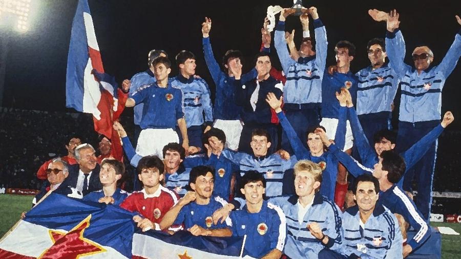 Iugoslávia foi campeã mundial sub-20 em 1987, mas não pode participar da Copa-1994 - Reprodução