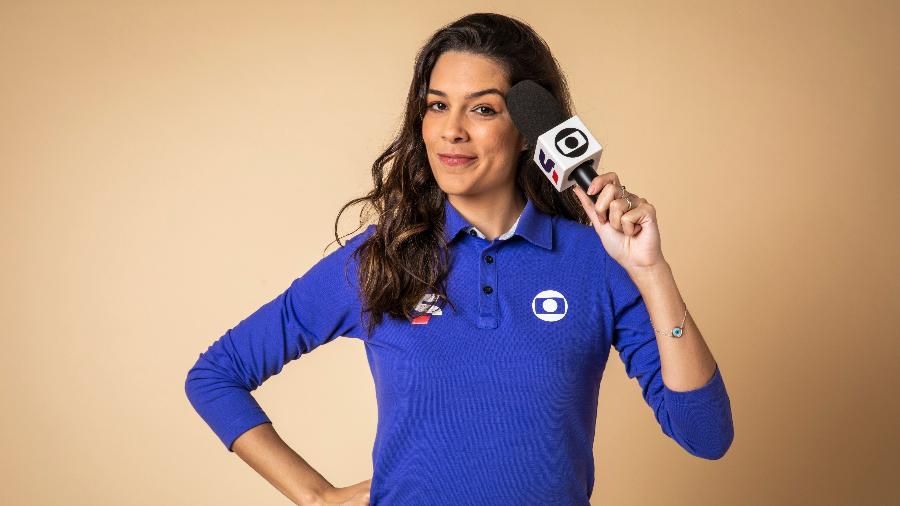 A narradora da TV Globo Renata Silveira - Divulgação