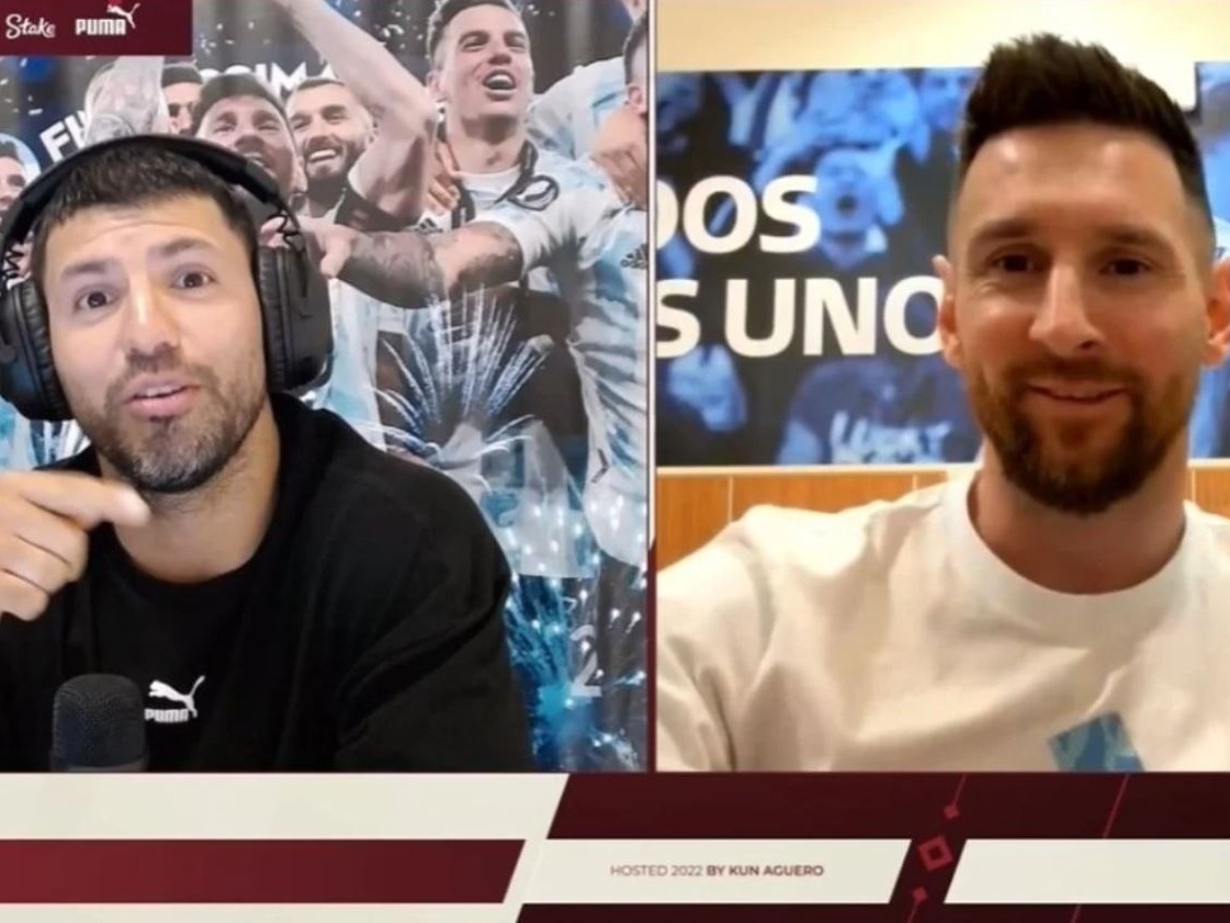 Copa 2022: Messi zoa Agüero, e ex-jogador admite estar gordo