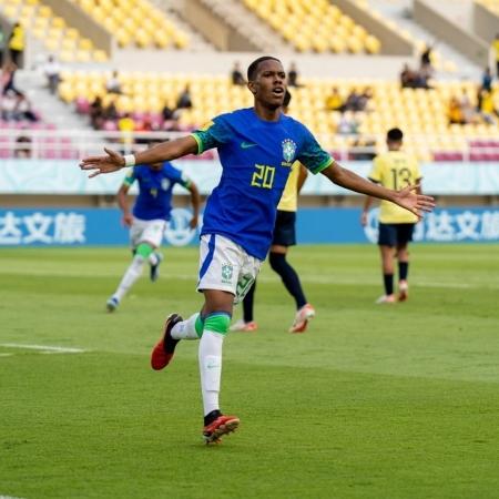 Estevão foi o destaque do Brasil contra o Equador