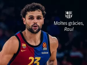 Após 39 dias de contrato, Barcelona anuncia saída de Raulzinho