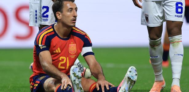 Copa: titular da Espanha fica 30 minutos sem tocar na bola e quebra recorde