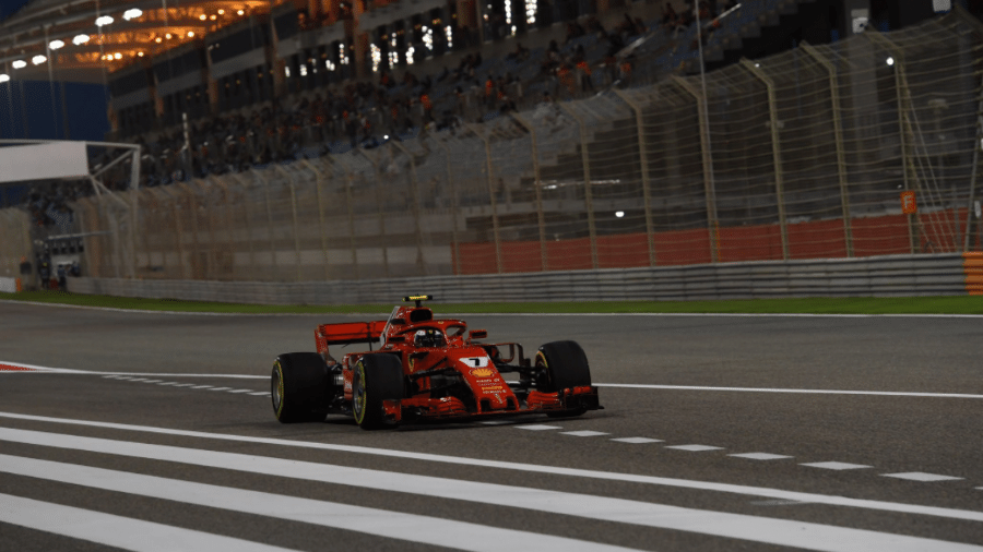 Raikkonen lidera dobradinha da Ferrari no segundo treino livre do Bahrein - Divulgação/F1