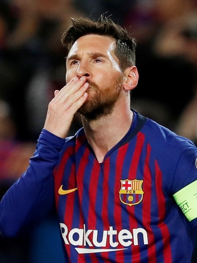 Lionel Messi faz dois em goleada e classificação do Barcelona na Champions  - 13/03/2019 - Esporte - Folha