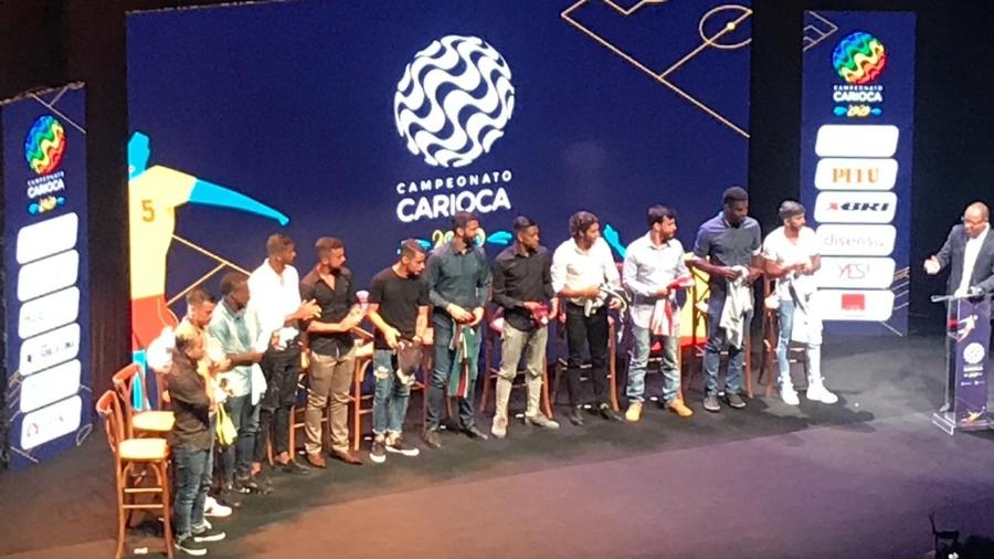 Evento na Barra da Tijuca, Zona Oeste do Rio de Janeiro, marcou a abertura do Campeonato Carioca 2020 - Bruno Braz / UOL