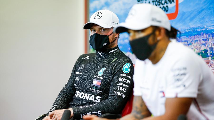 Valtteri Bottas diz que acredita ser um piloto melhor que Lewis Hamilton - Pool/Getty Images