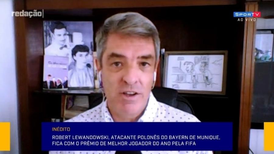 Tim Vickery diz que prêmio de melhor do mundo é problema para Neymar - Reprodução/SporTV