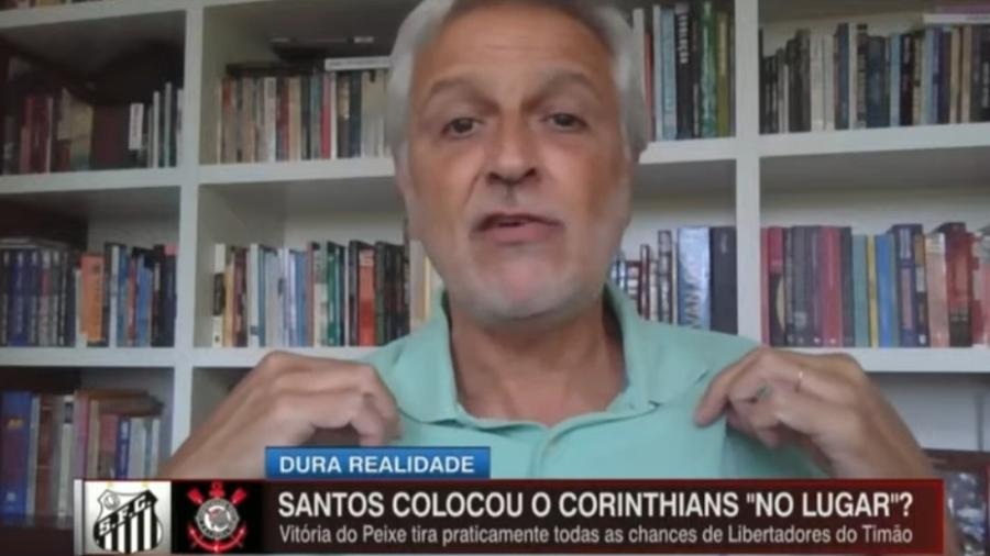 Sormani diz que Corinthians não tem camisa para disputar a Libertadores - Reprodução/ESPN