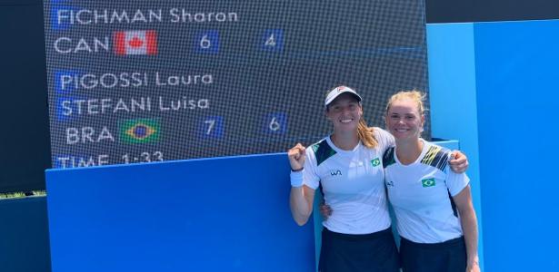 Luisa and Laura beat Canadian duo on their debut