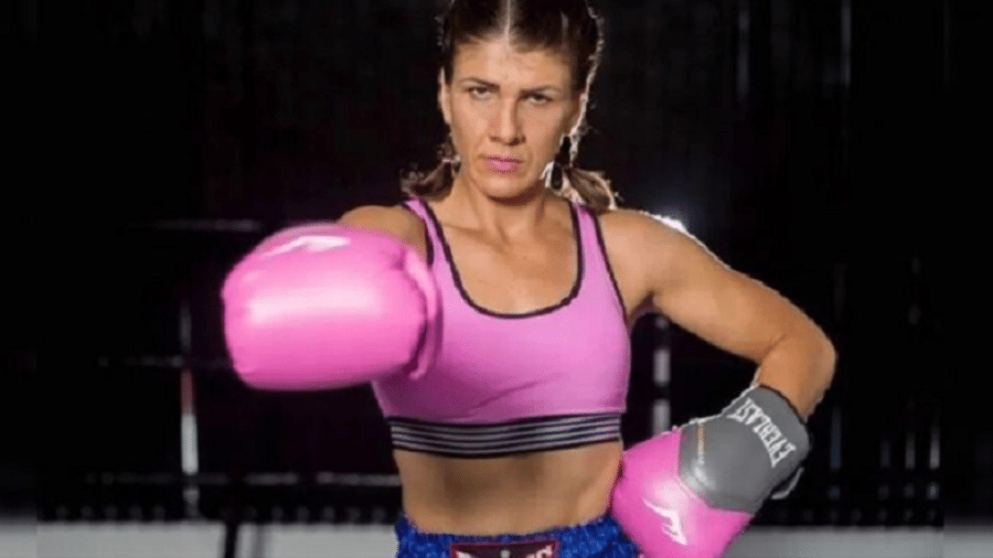 Monique Piske, lutadora de Muay Thay, morreu de infarto nesta segunda-feira - Divulgação