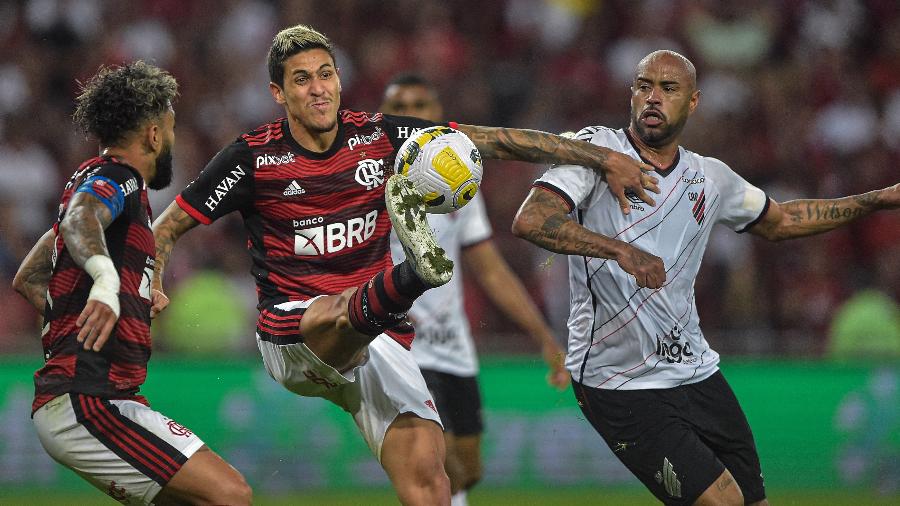 Athletico e Flamengo se enfrentam nesta quarta-feira pelo jogo de volta das quartas de final da Copa do Brasil - Thiago Ribeiro/AGIF