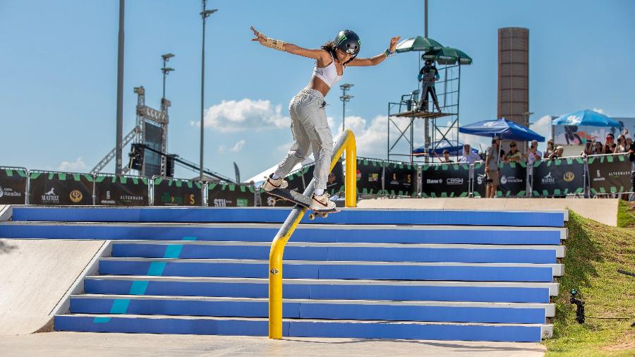 Destaque do skate brasileiro, Rayssa Leal vai para a pista já no primeiro dia de competição no Pan