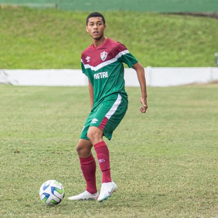 Esquerdinha, lateral do Fluminense na Copinha 2024