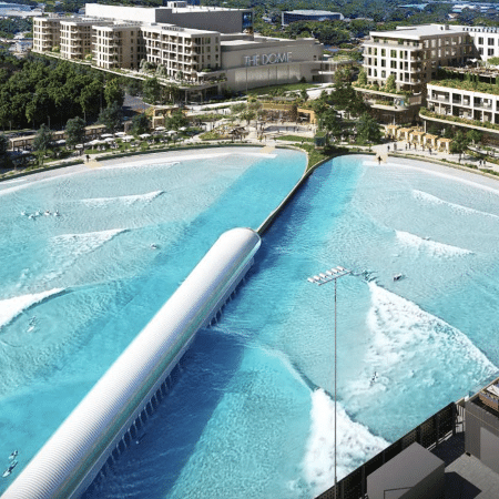 Primeiras imagens do Atlantic Park Surf - Wavegarden/Divulgação