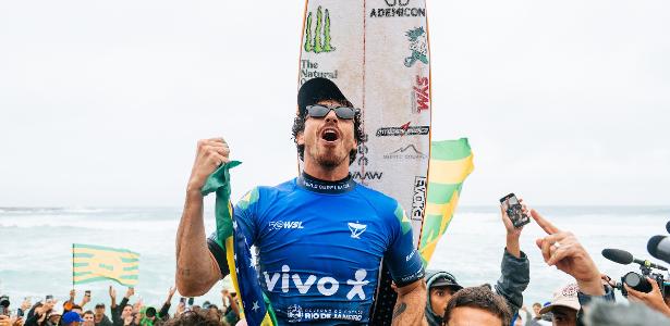 Yago Dora vence etapa de Saquarema do Circuito Mundial de Surfe