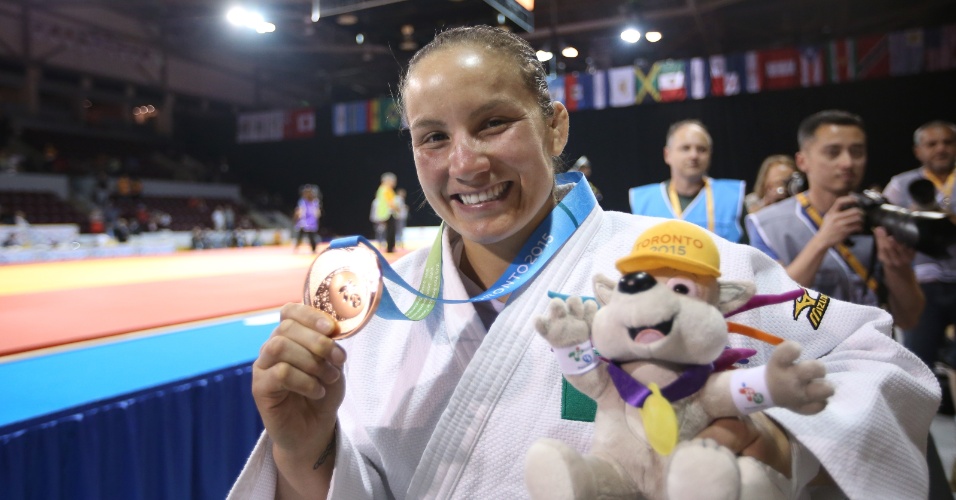 Maria Portela (categoria até 70kg) conquista o bronze nos Jogos Pan-Americanos de Toronto