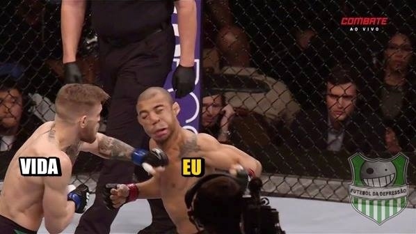 A internet não perdoou a derrota de José Aldo para Conor McGregor no UFC - Reprodução/Facebook