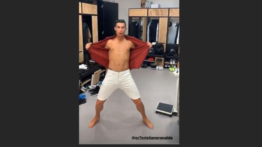 Cristiano Ronaldo se mostrou empolgado com a sexta-feira - Reprodução/Instagram
