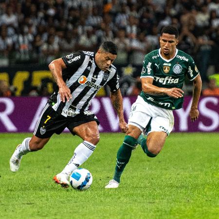 Hulk e Murilo balançaram as redes em Atlético-MG x Palmeiras, jogo válido pelas quartas de final da Libertadores