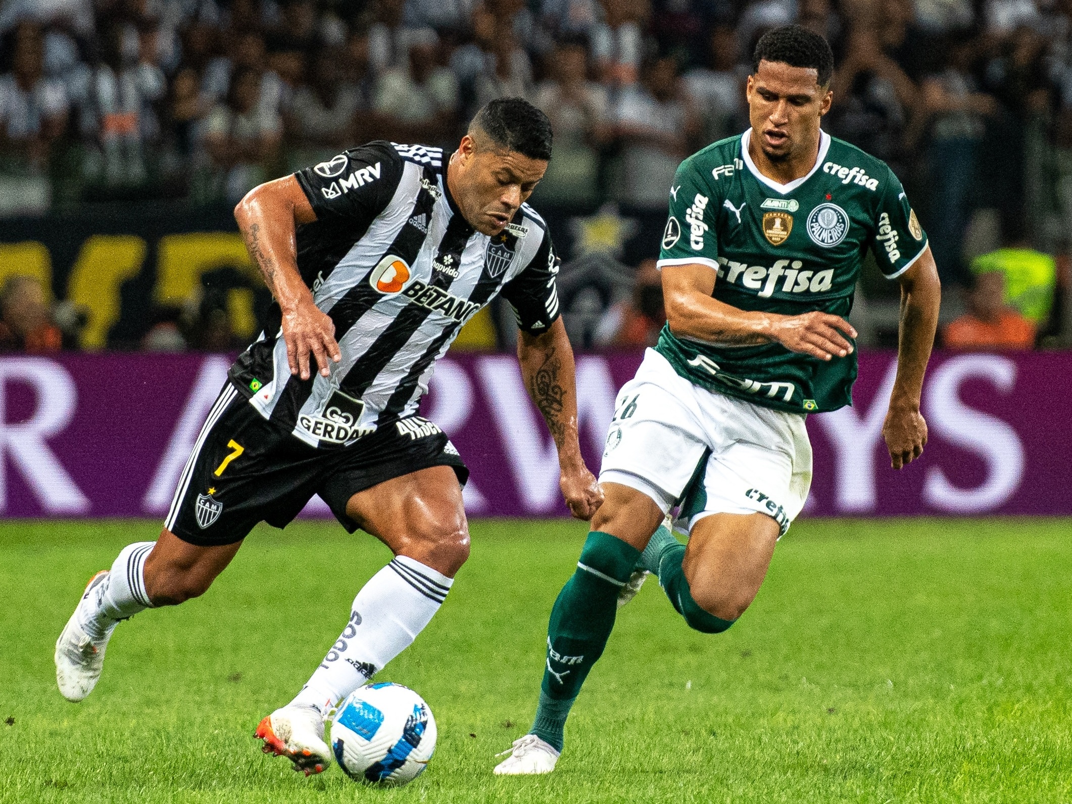 Empates marcam duelos recentes entre Galo e Palmeiras na