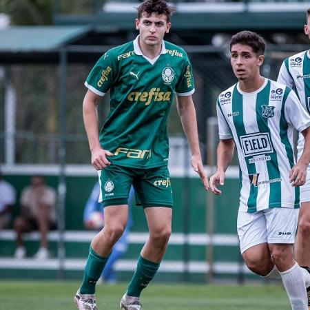 Fred Stradiotto é uma das novas promessas da base do Palmeiras