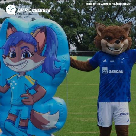 Raposa Cabulosa, nova mascote do Cruzeiro