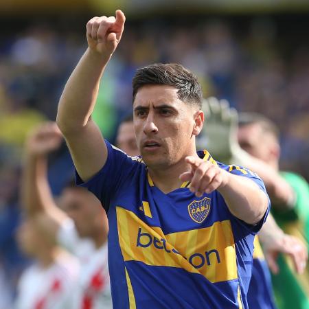 Miguel Merentiel, atacante do Boca Juniors, está na mira do Palmeiras