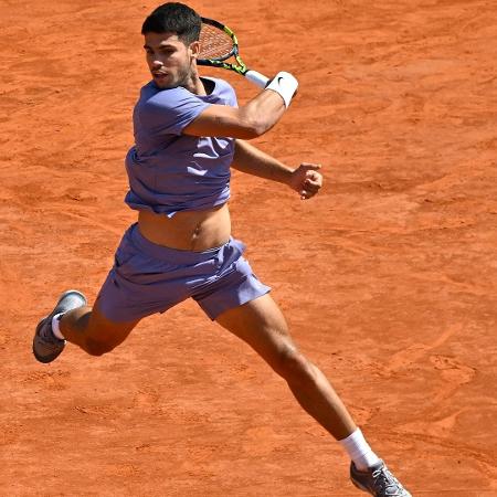 Alcaraz venceu Ethan Quinn por 2 sets a 0 na estreia do ATP 500 de Barcelona - Reprodução/X