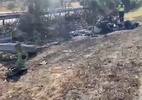 Veja como ficou carro após acidente que matou Diogo Jota e irmão - Reprodução/X/El Mundo