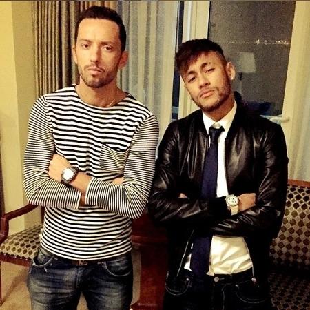 Nenê e Neymar: amigos de pôquer e da vida - Divulgação / Instagram