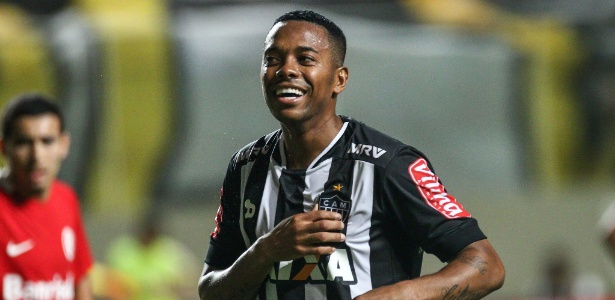 Robinho pode ajudar Santos na briga pelo título do Campeonato Brasileiro  - Bruno Cantini/Atlético
