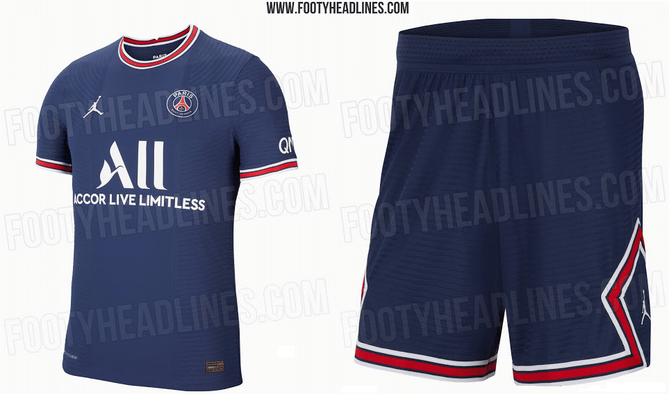 psg uniformes 2021