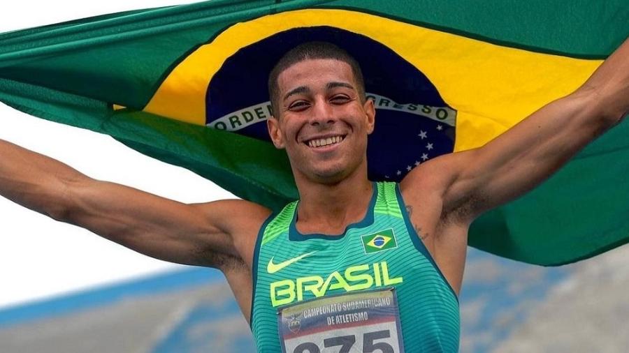 Lucas Vilar vai representar o Brasil em Tóquio nos 200m  - Wagner Carmo/CBAt