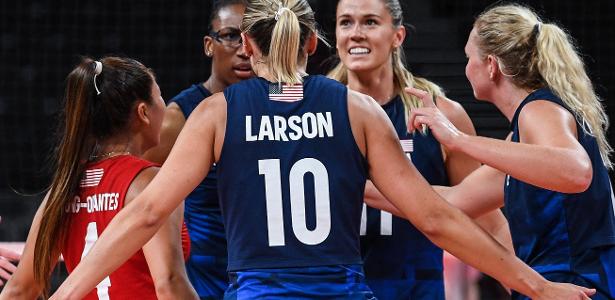 USA beat Serbia to go to women’s volleyball final