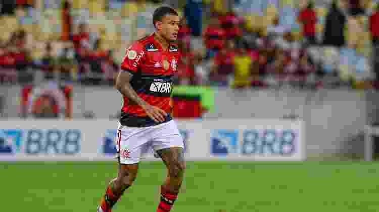 Kenedy, em ação pelo Flamengo diante do Bahia - Marcelo Cortes/CRF - Marcelo Cortes/CRF