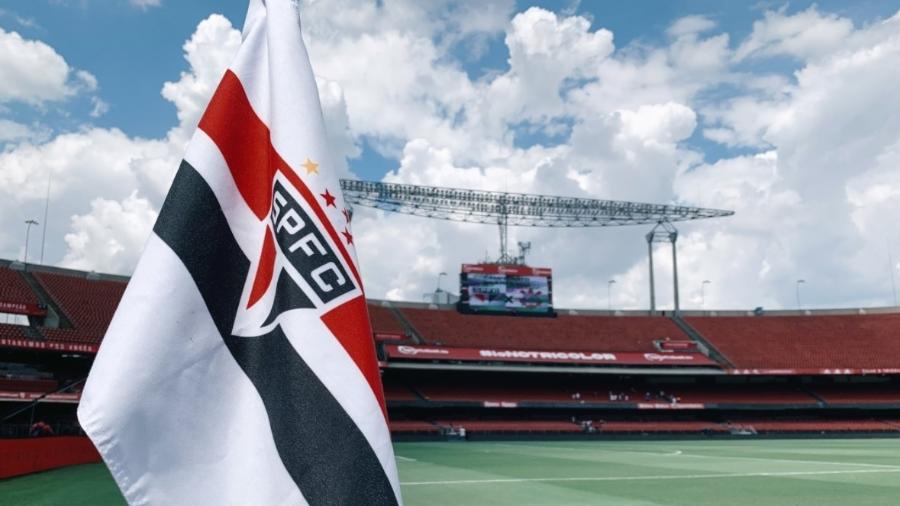 Estádio do Morumbi está pronto para receber o clássico entre São Paulo x Corinthians pelo Paulistão  - Reprodução/SaoPauloFC