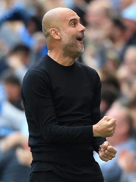 Guardiola brinca após vitória do Manchester City: 'Hoje o treinador foi  muito inteligente