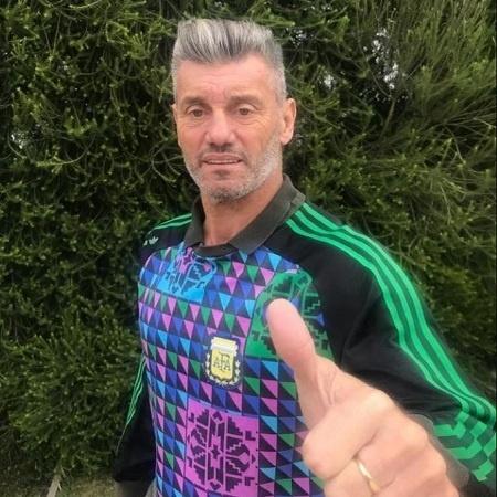 Sergio Goycochea, goleiro argentino da Copa do Mundo de 1990 - Reprodução Twitter