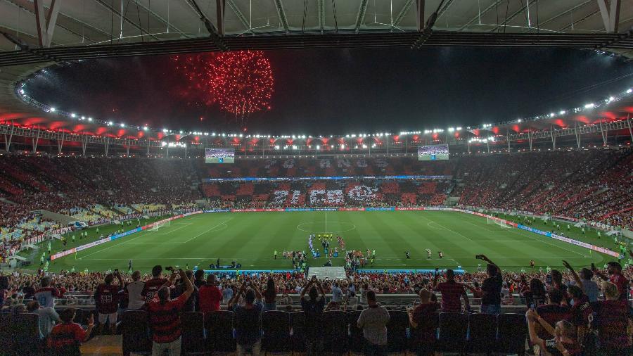 Estádio no Rio de Janeiro recebeu mais de 70 mil pessoas no jogo da Recopa Sul-Americana - MAGA JR/AGÊNCIA F8/ESTADÃO CONTEÚDO