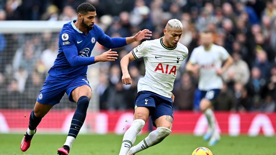 Richarlison tem contrato com o Tottenham até junho de 2027 Richarlison tem contrato com o Tottenham até junho de 2027