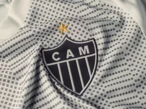 Atlético-MG detalha nova camisa de visitante com detalhes pontilhados; veja