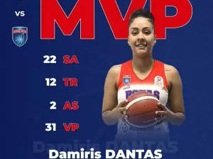 Damiris Dantas anota duplo-duplo e vence na Liga Turca