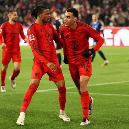 Bayern de Munique enfrenta o Heidenheim pela 13ª rodada do Campeonato Alemão. - Alexandra Beier/AFP