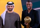 Vini Jr. ganha prêmio de melhor jogador do mundo no Globe Soccer Awards - Reprodução