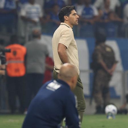 Leonardo Jardim e Abel Ferreira, durante Cruzeiro x Palmeiras Leonardo Jardim e Abel Ferreira, durante Cruzeiro x Palmeiras