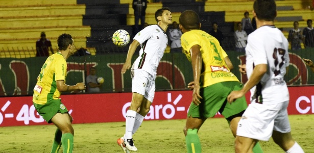 Magno Alves em ação durante Fluminense x Ypiranga - MAILSON SANTANA/FLUMINENSE FC